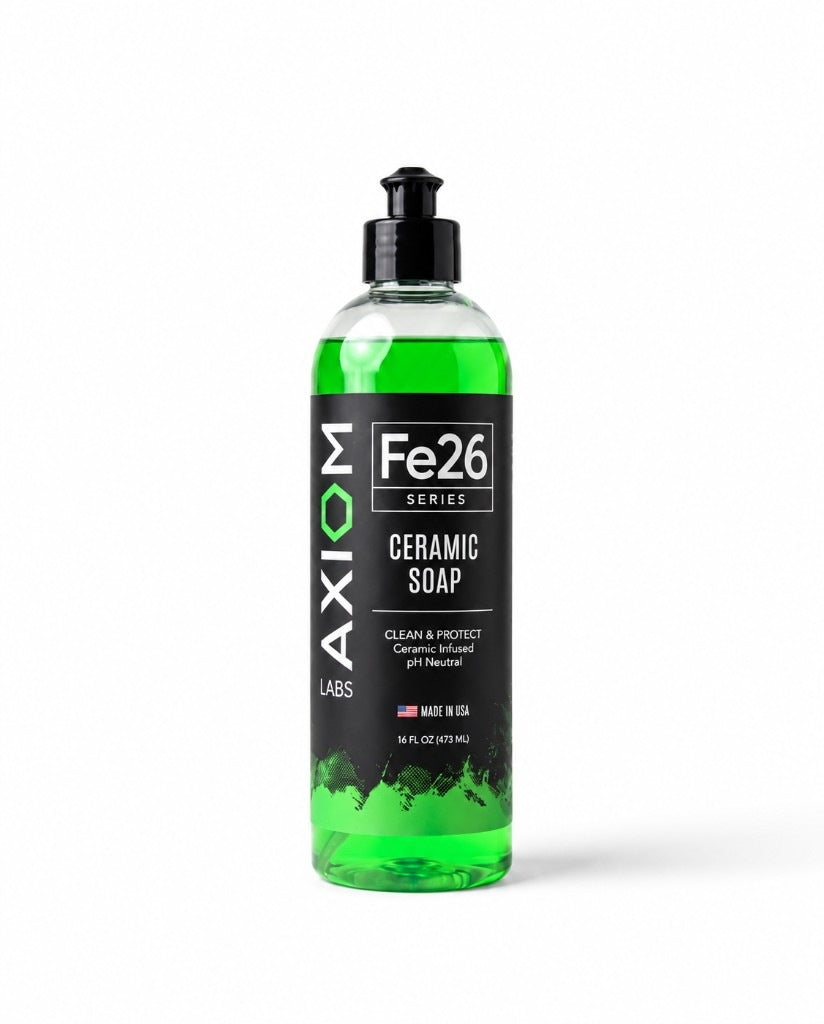 H2O Ceramic Soap bottle on white background