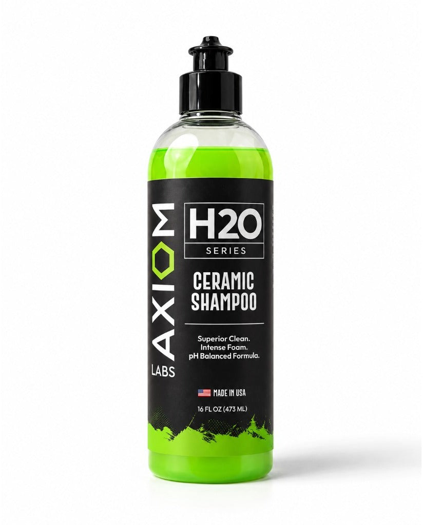 H2O Ceramic Shampoo bottle, included in the Wash and Protect Kit