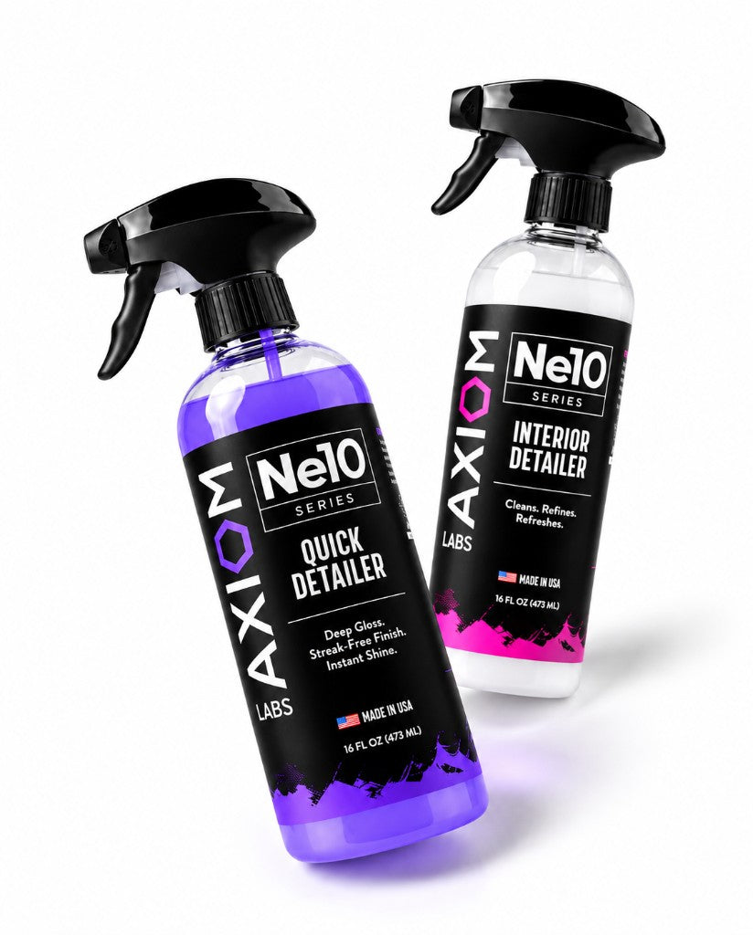 Ne10 Exterior Detailer and Ne10 Interior Detailer, the Show Ready Kit